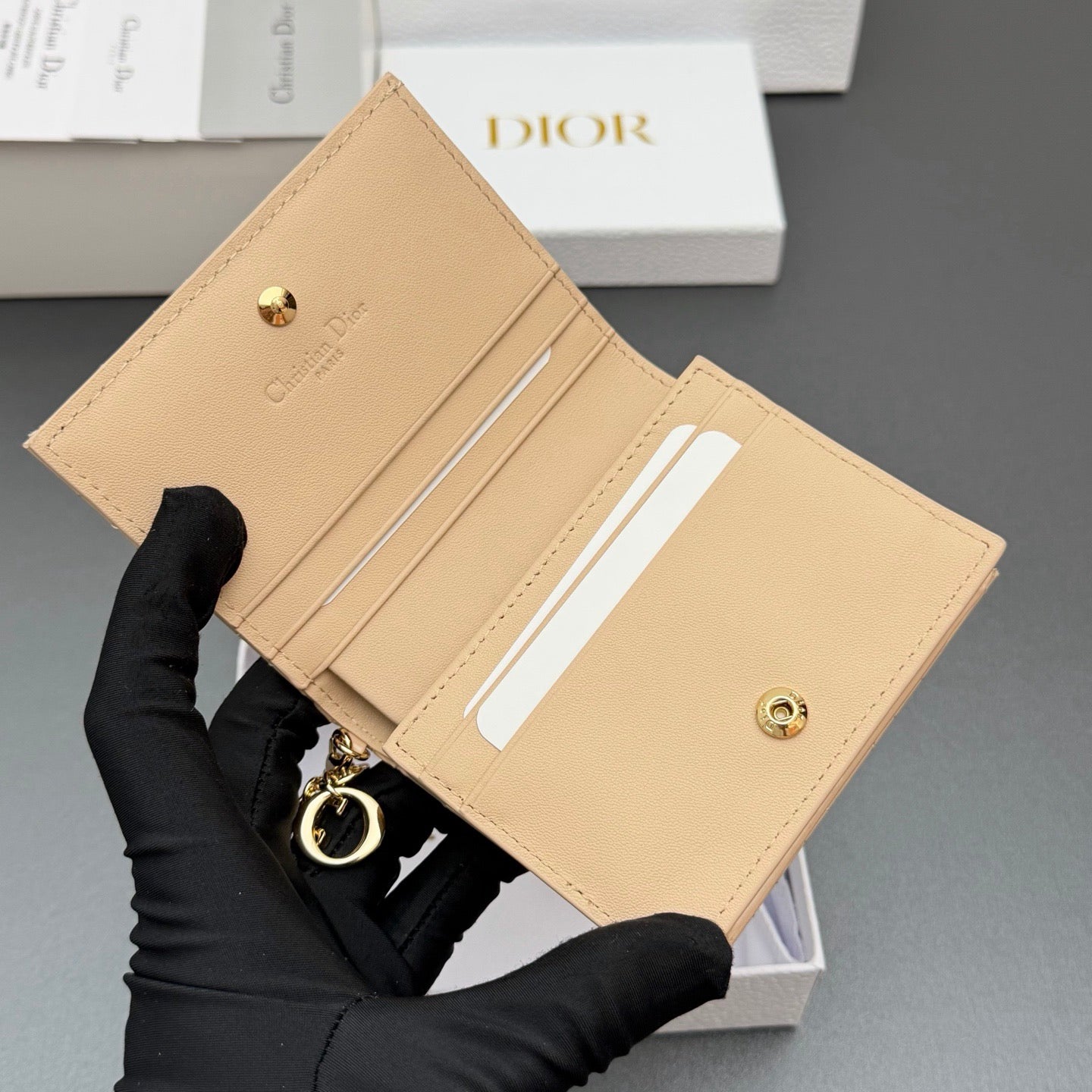 Dior Lady Gardenia Wallet