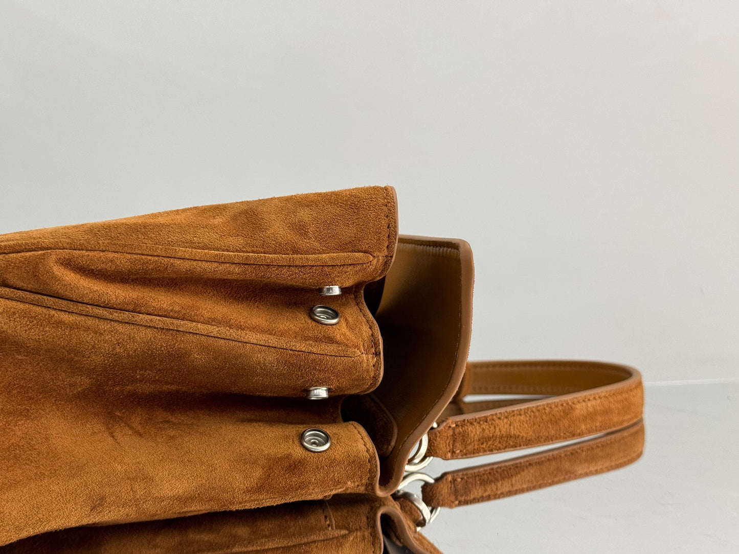 BLCG Rodeo Medium Suede Handbag(29x20x10cm)