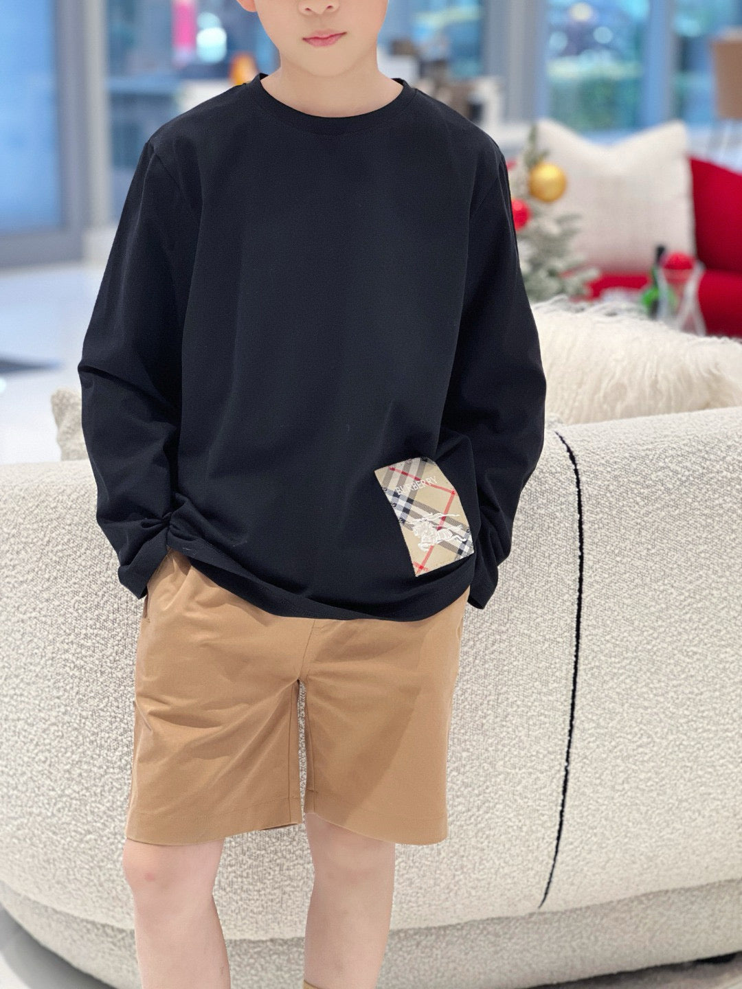 Burberry Sweater/Short Set