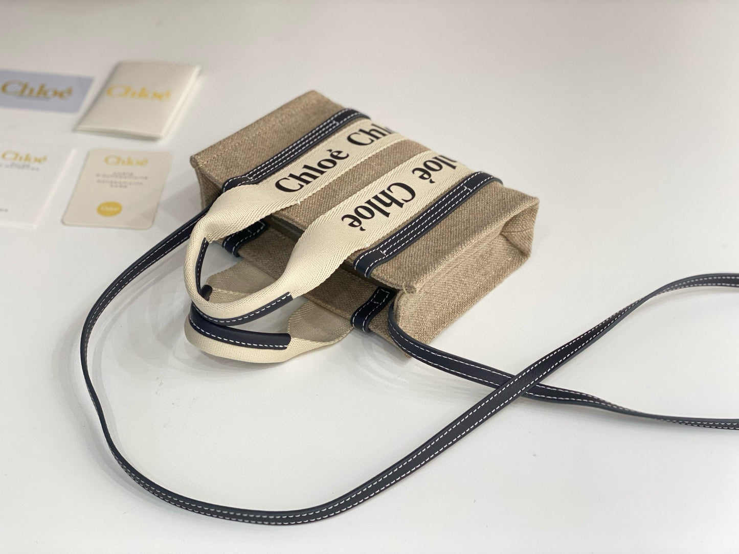 Chloe Woody Tote Bag