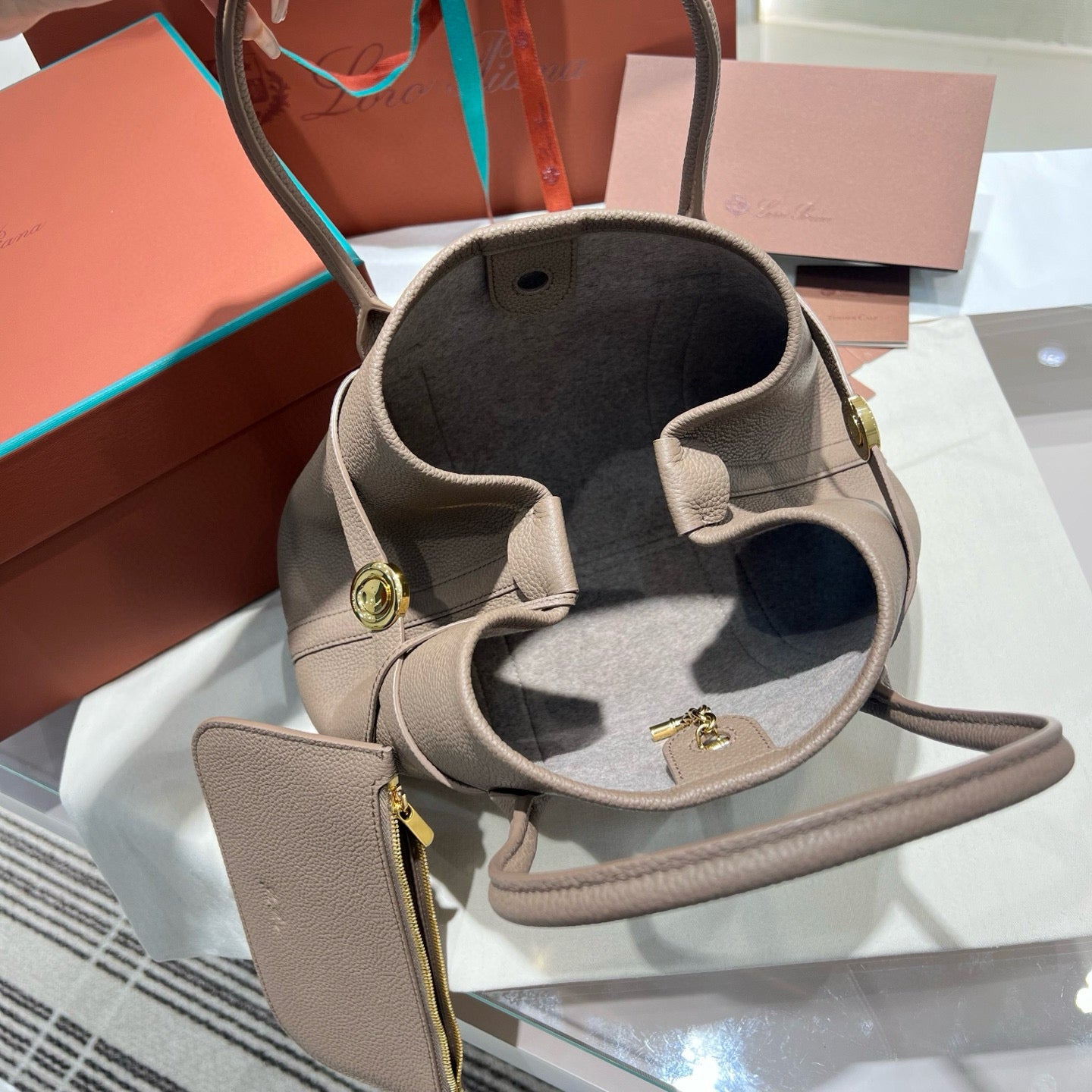 Loro Piana Ghiera Handbag Mini