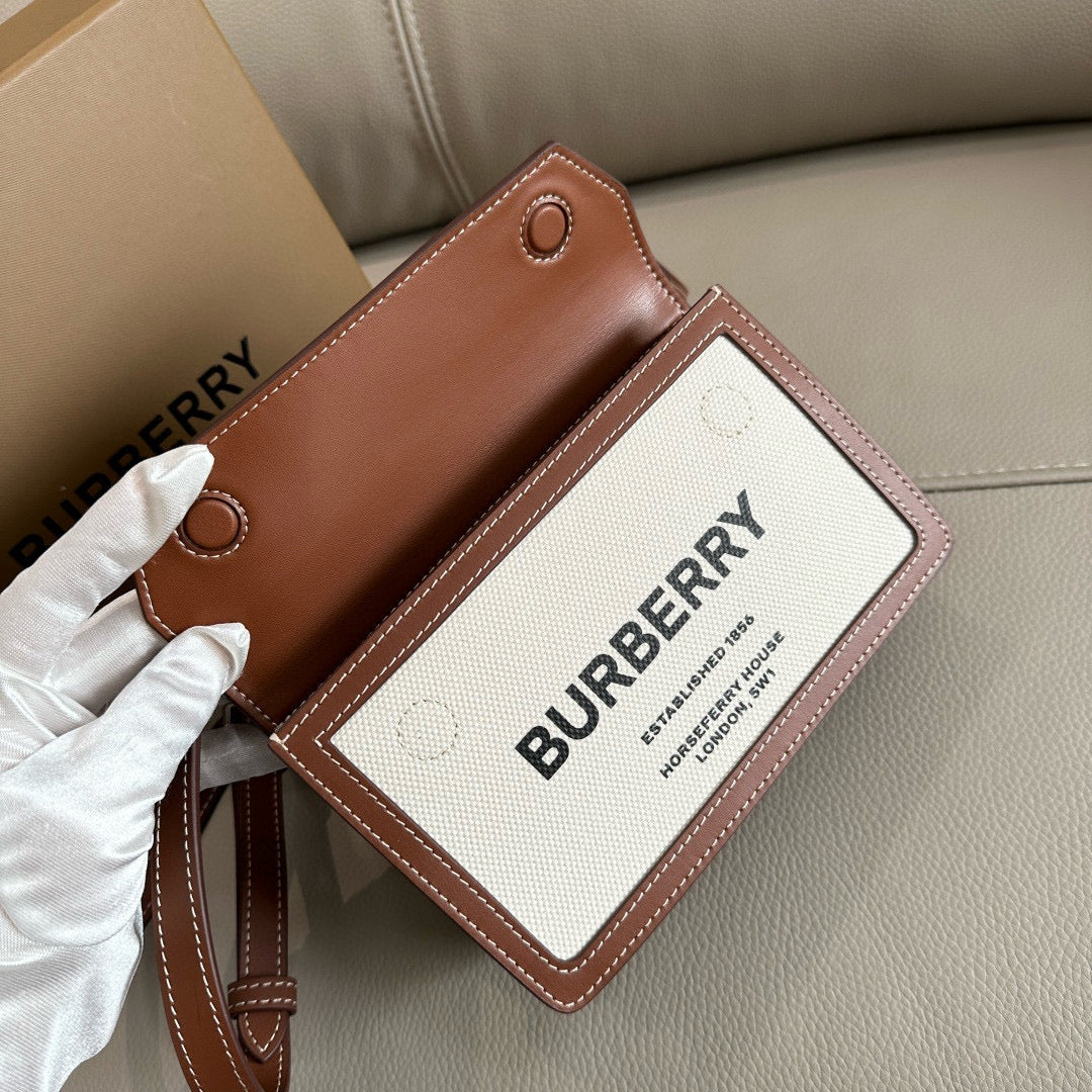 Burberry Mini Horsefrrry Title Bag
