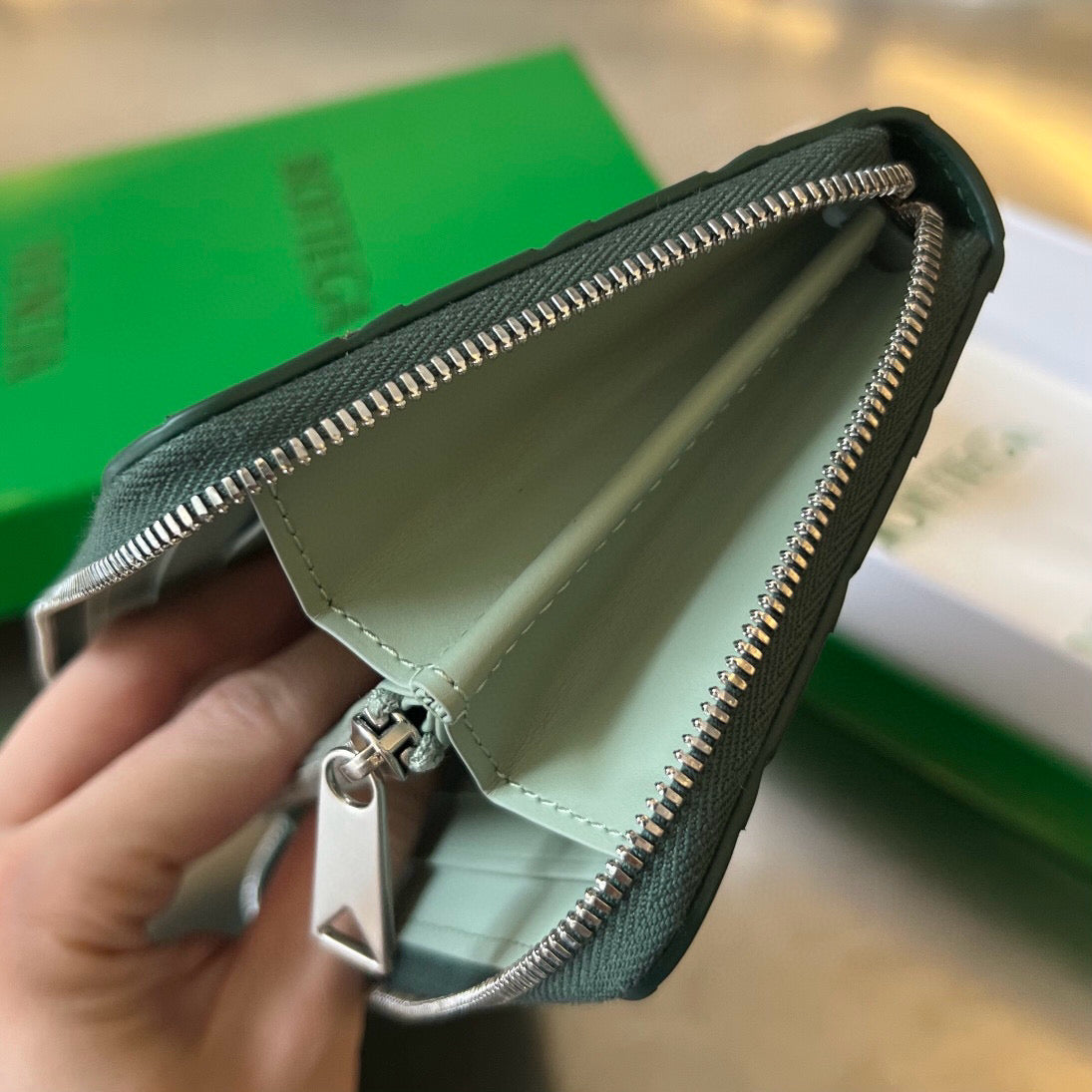 Bottega Veneta Long Zipped Wallet
