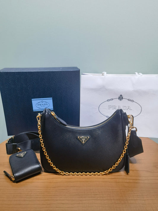 Prada 3 in 1 Cross Body Bag