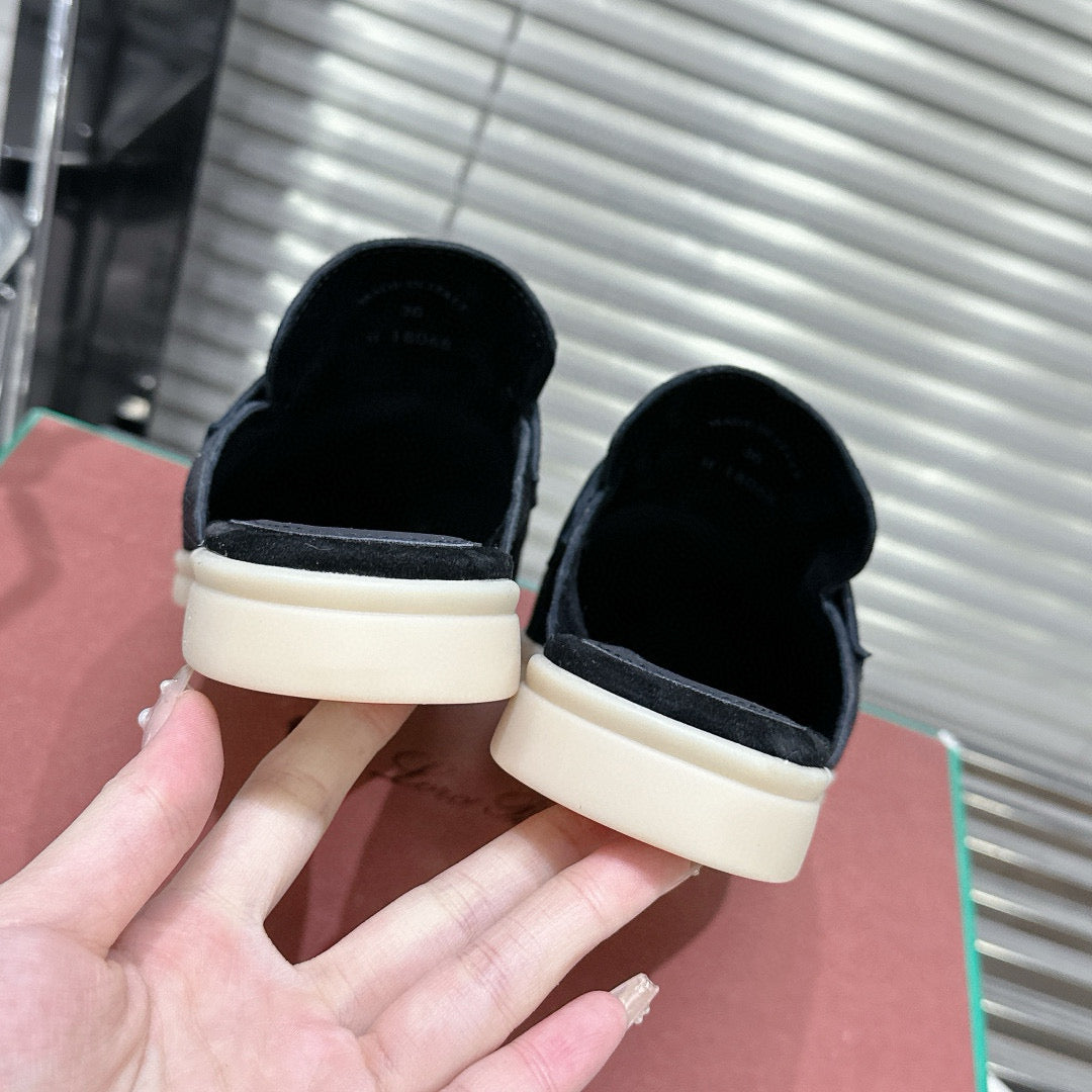 Loro Piana Sabot Loafers