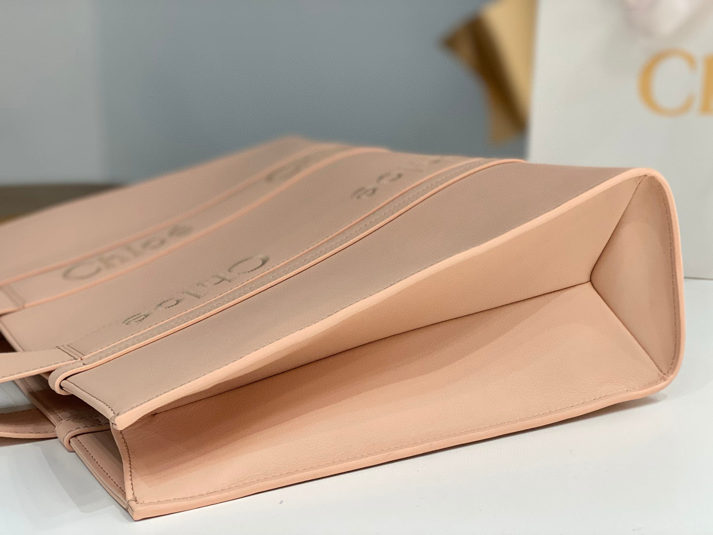 Chloe Woody Tote Bag