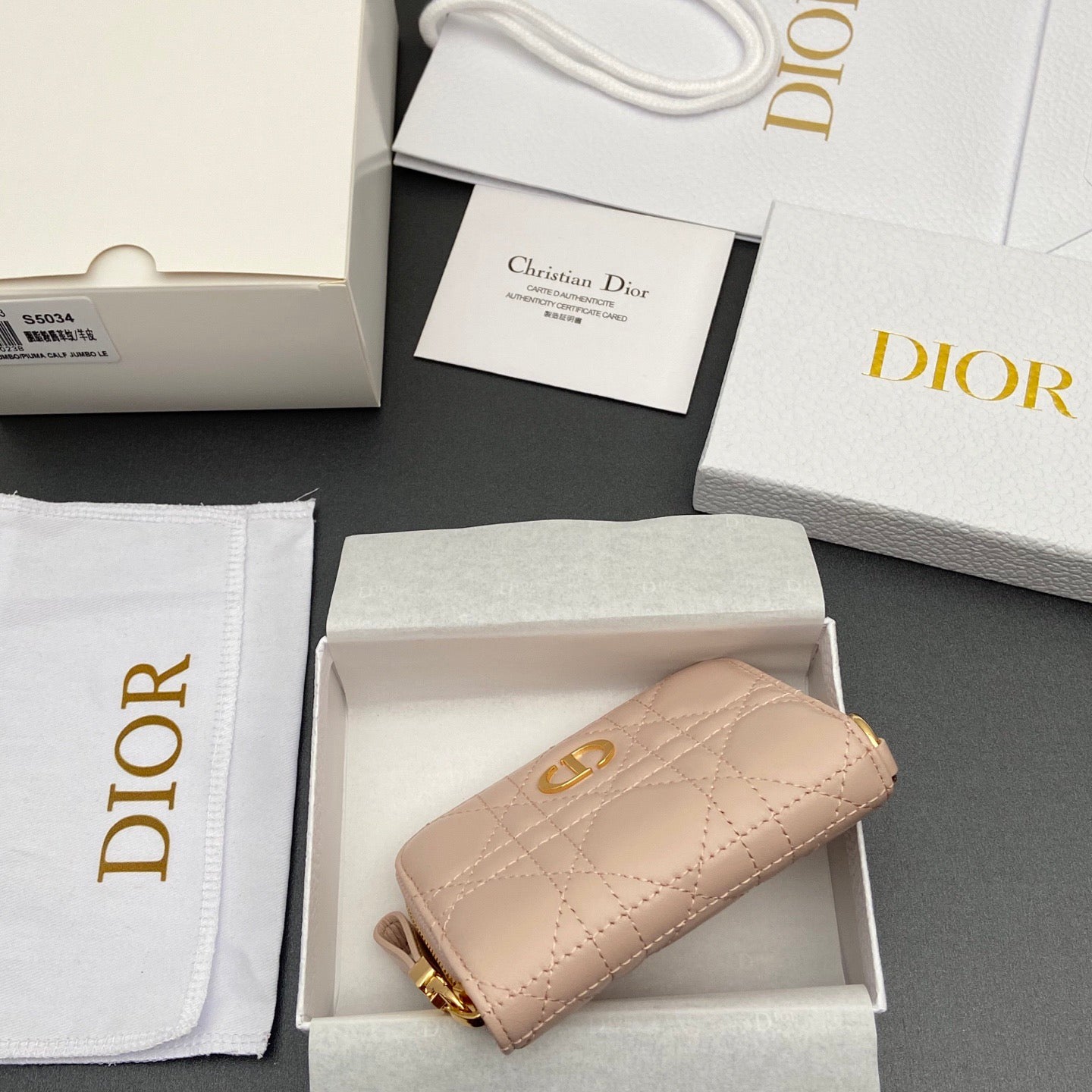 Dior Jolie Glycine Wallet