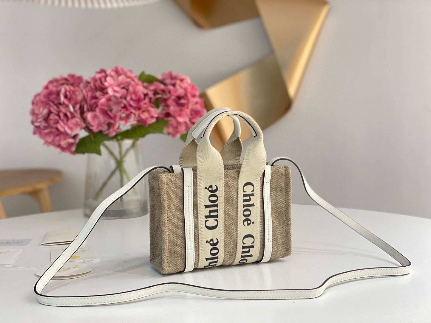 Chloe Woody Tote Bag