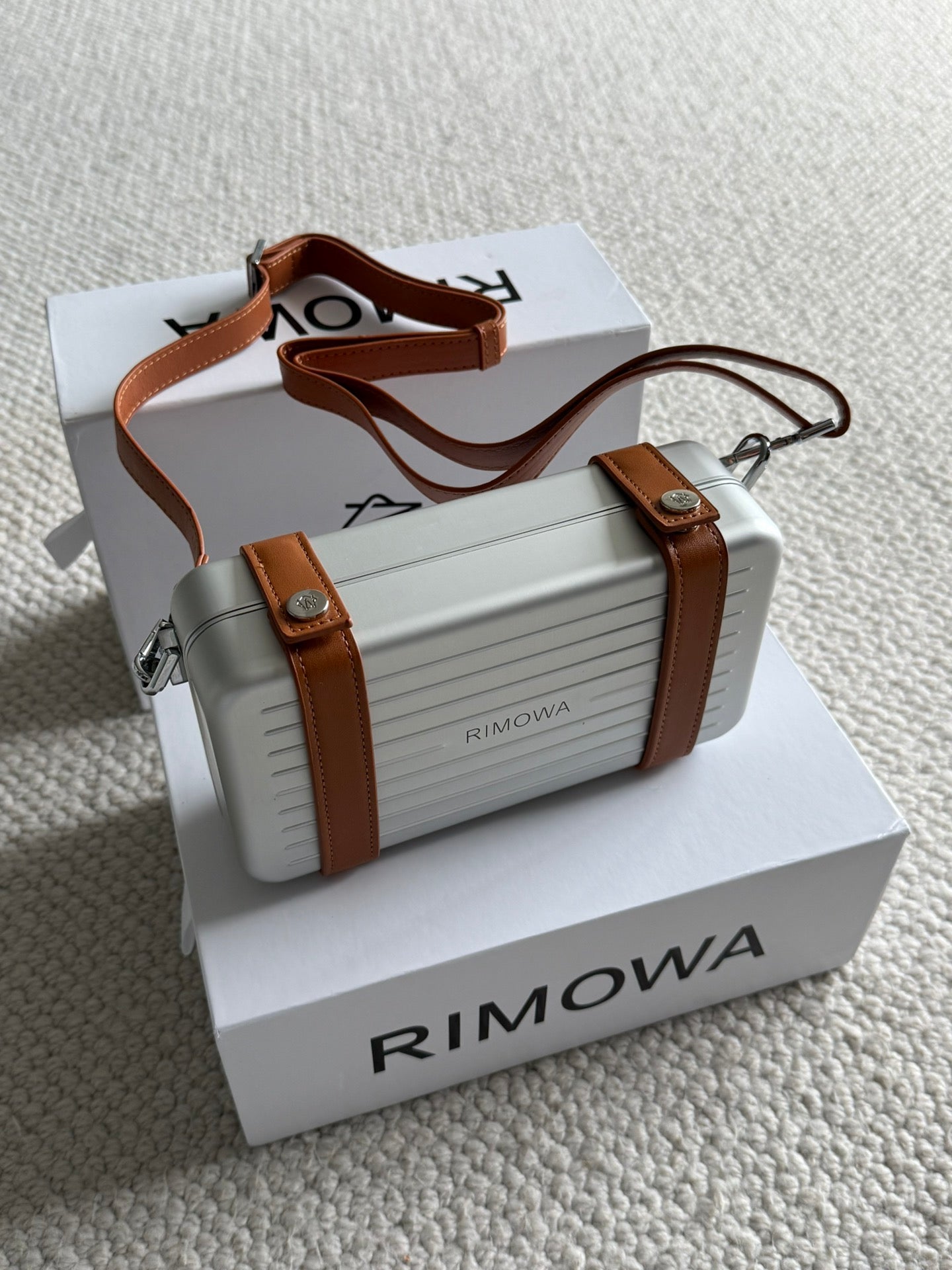 Rimowa Aluminium Cross-Body Bag