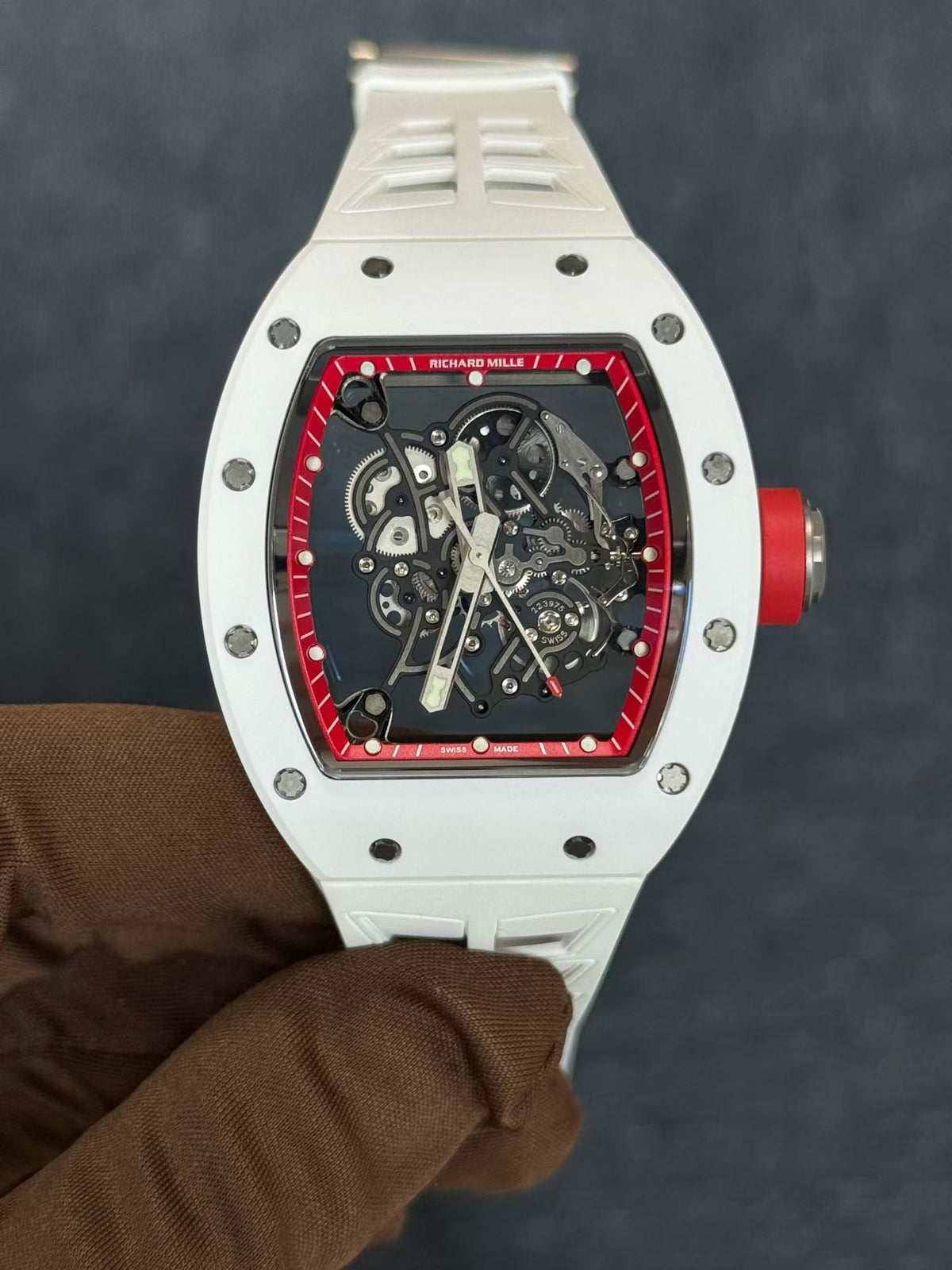 RM055 Bubba Watson White Ceramic China Edition