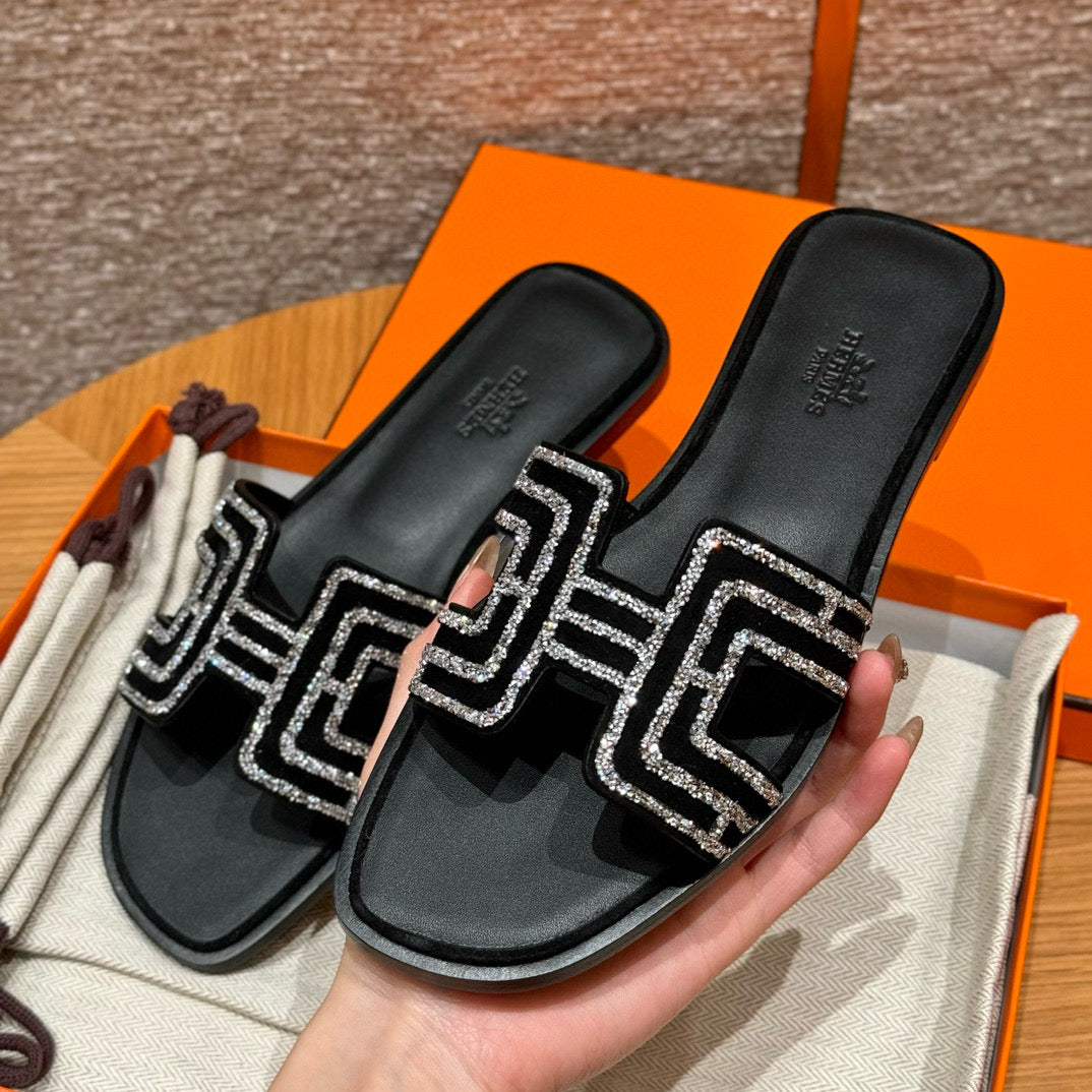 Hermes Slippers