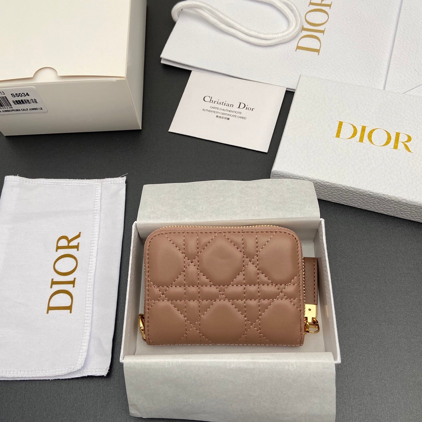 Dior Jolie Glycine Wallet