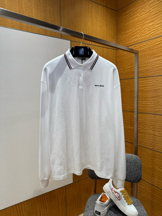 Miu Miu Long Sleeve Polo