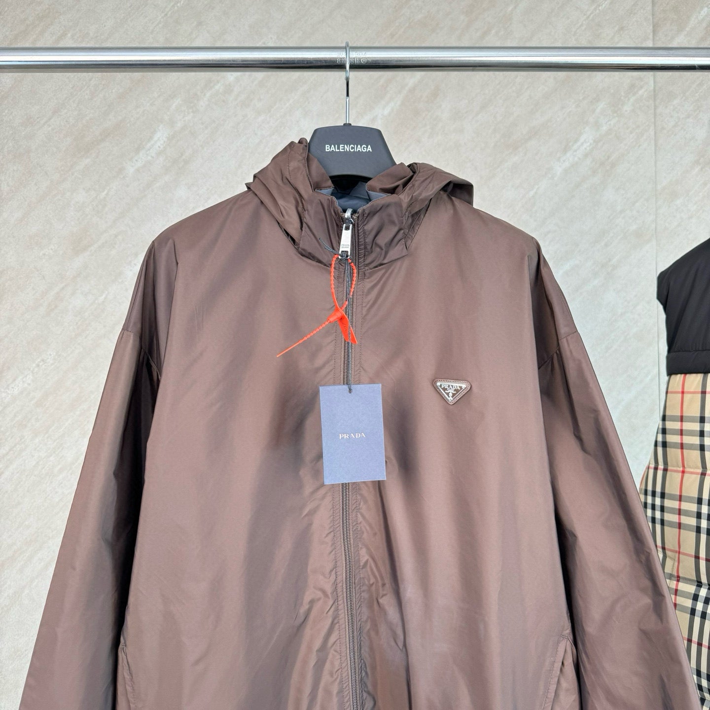 Prada Reversible Hooded Re-Nylon Jacket