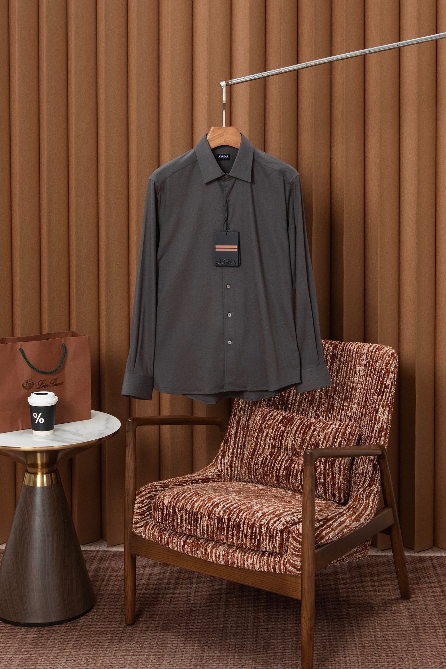 Zegna Long Sleeve Shirt