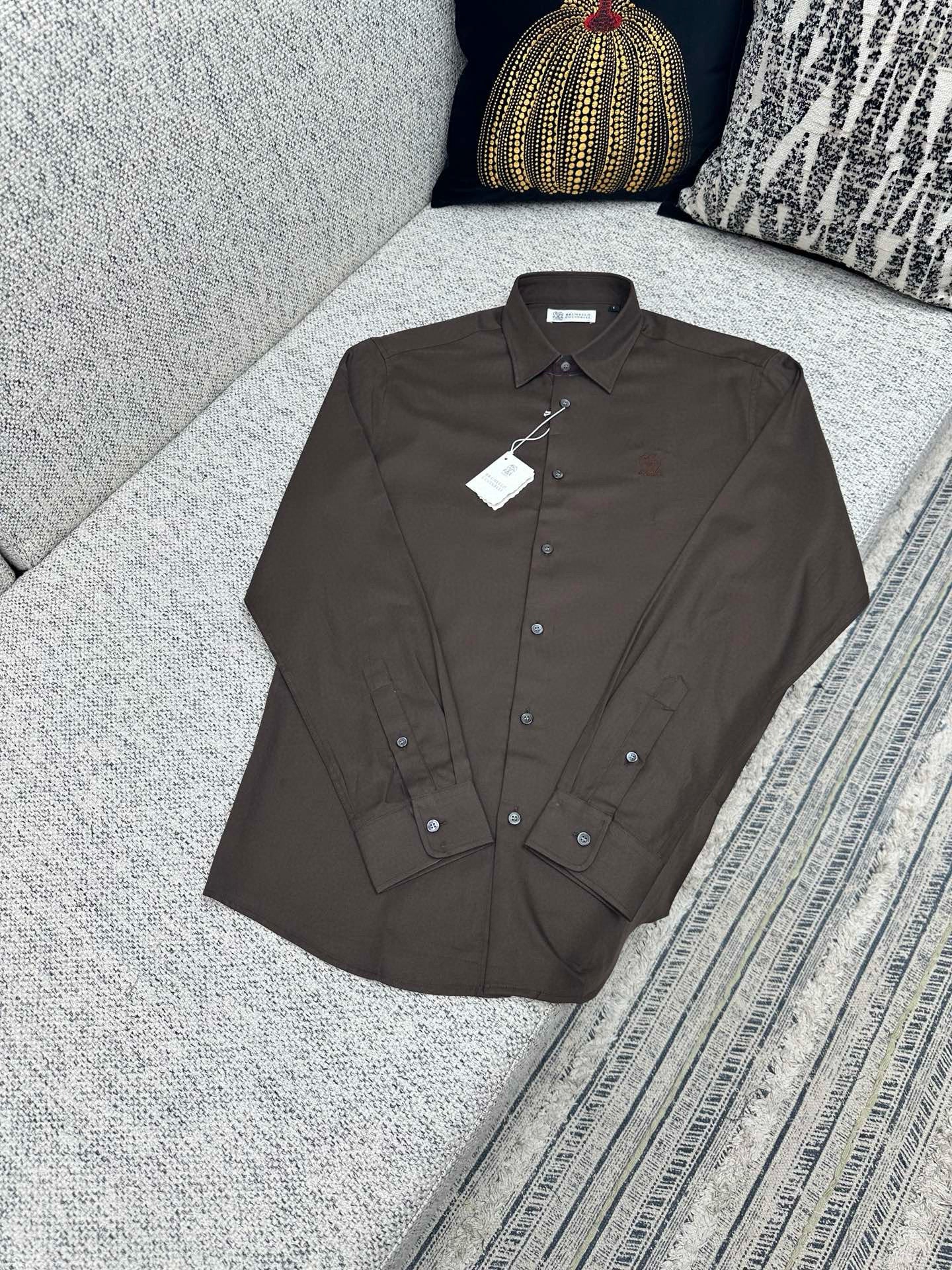 Brunello Cucinelli Long Sleeve Shirt