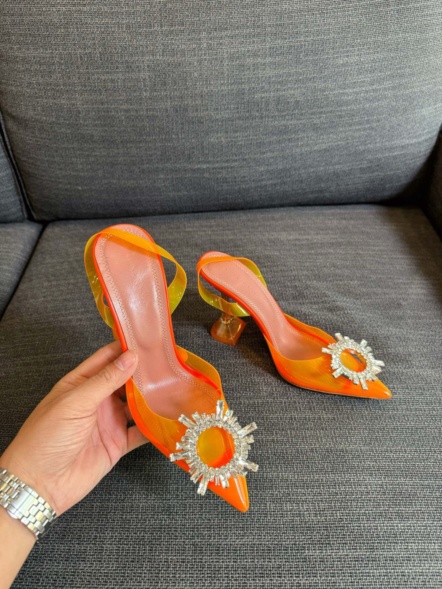 Amina Muaddi Heels