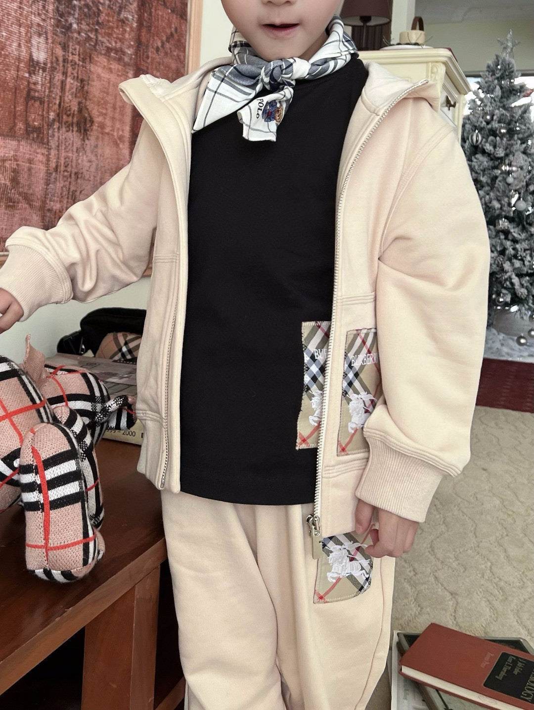 Burberry Jacket/Long Pant Set