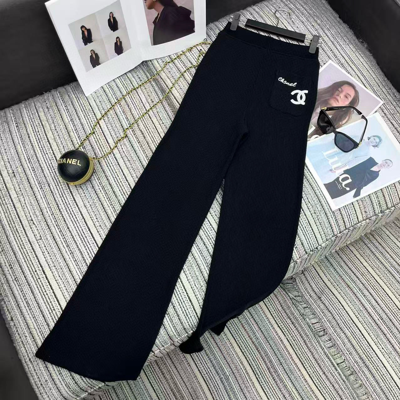 Chanel Hoodie & Jogger Set