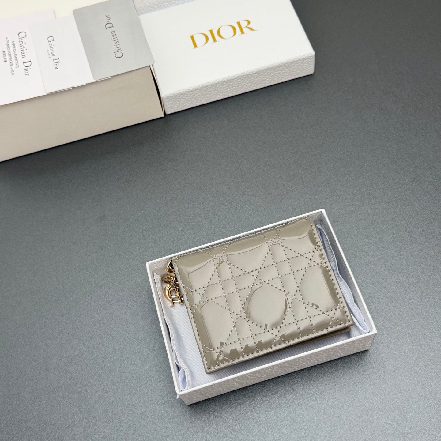 Dior Lady Gardenia Wallet