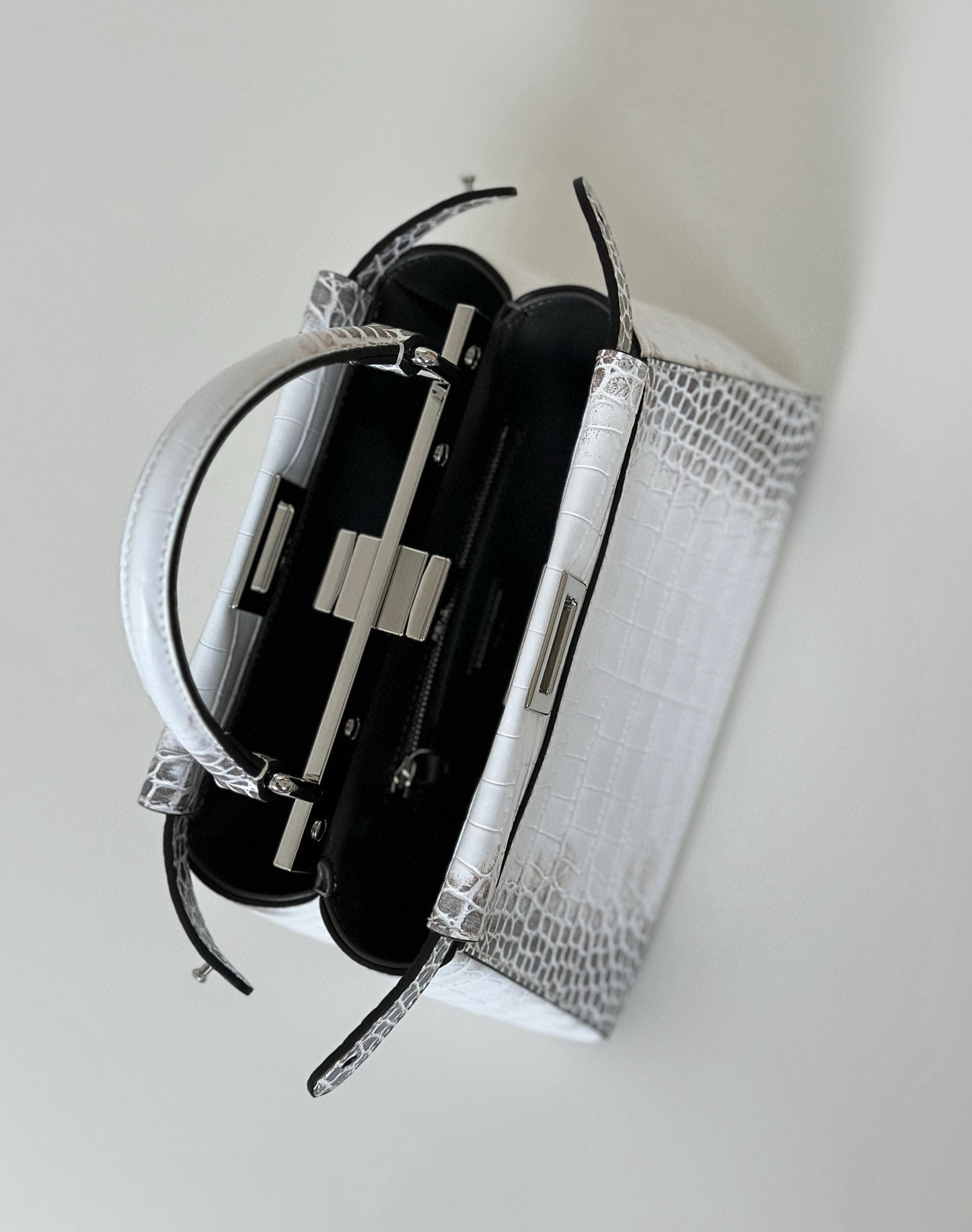 Fendi Peekaboo ISeeU Petite Precious Skin Bag