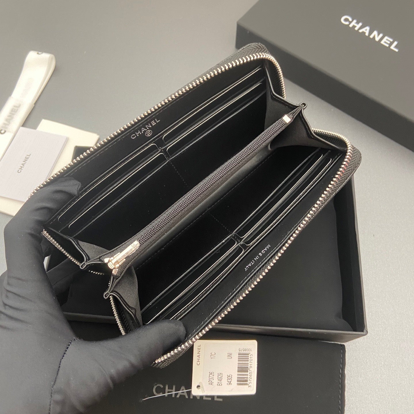 Chanel Long Zipped Wallet