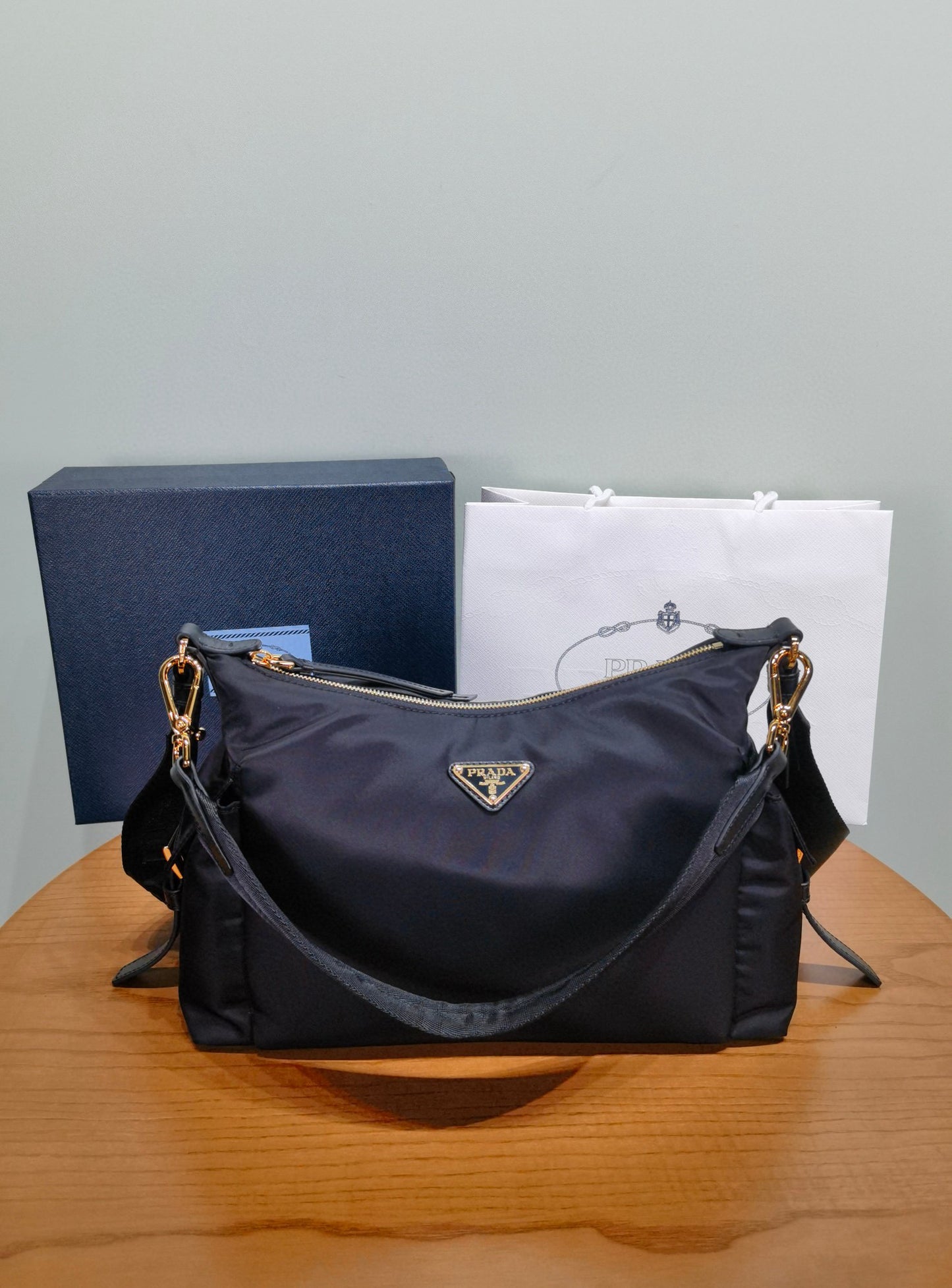 PD Re-Nylon Aimee Shoulder Bag