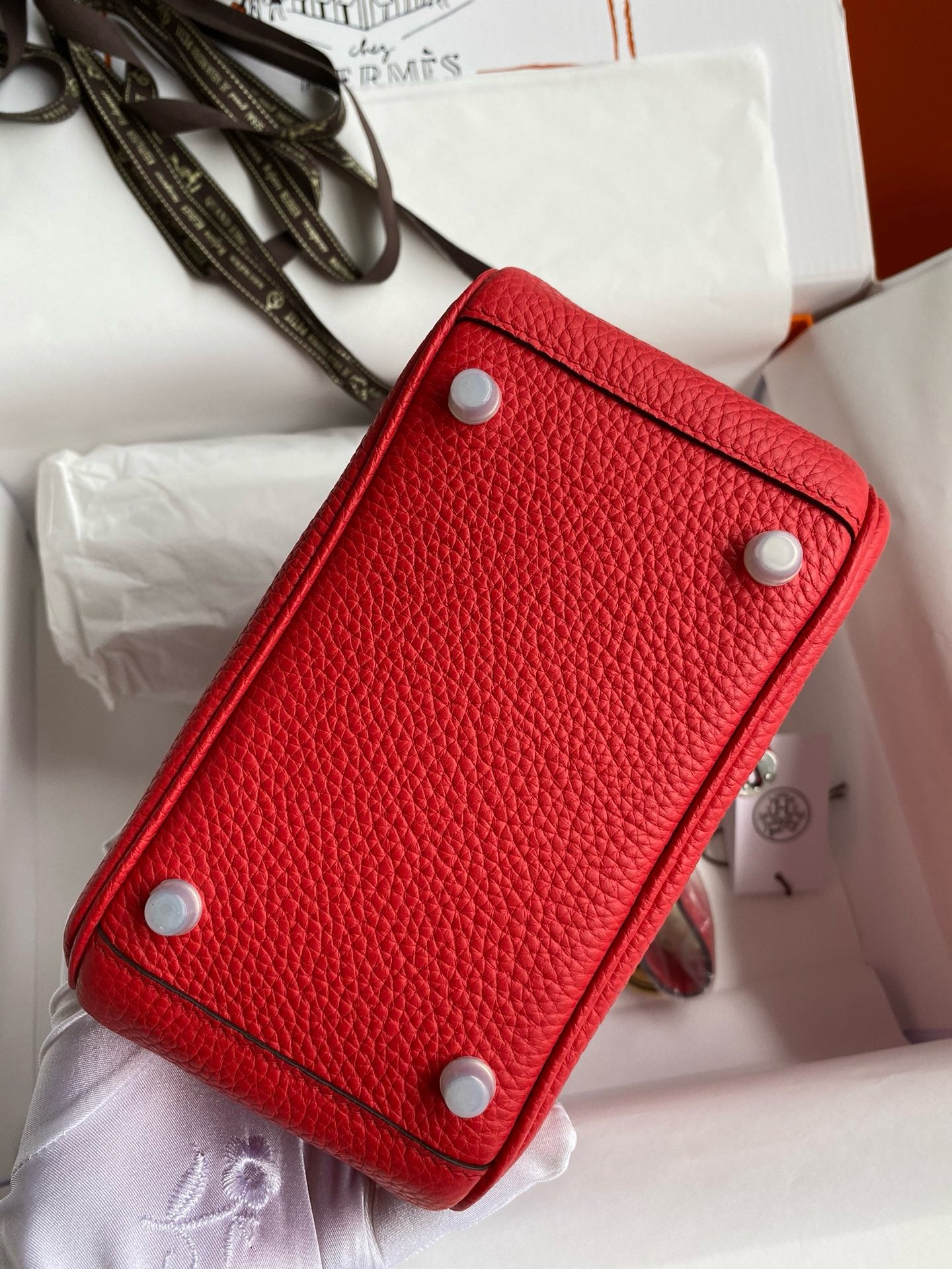 Hermes Mini Lindy, 19cm, Q5, TC Skin