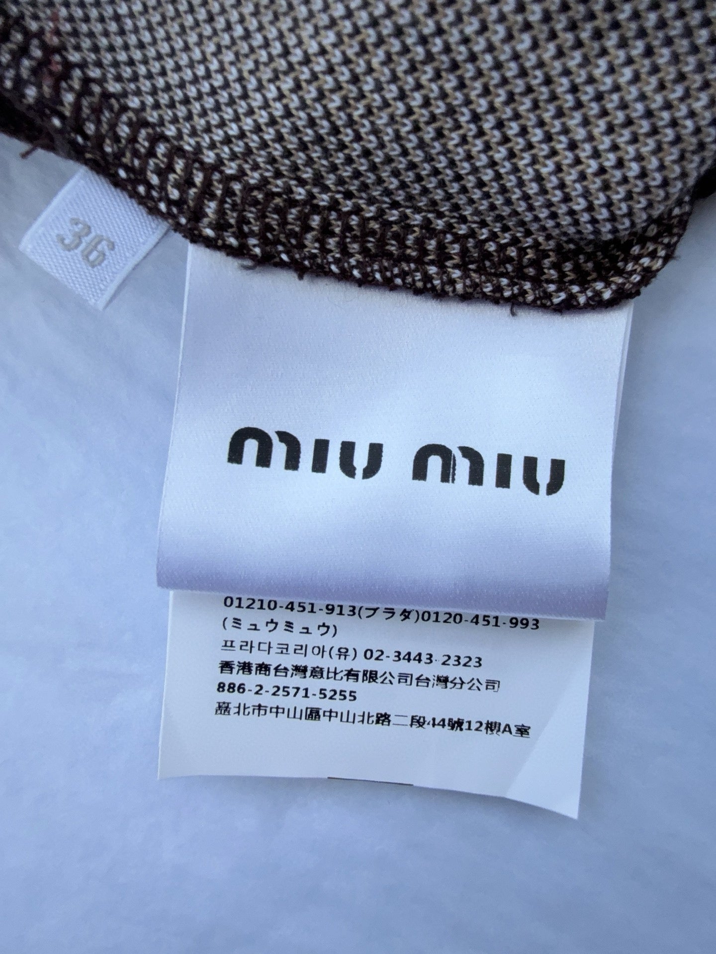 Miu Miu Long Pants