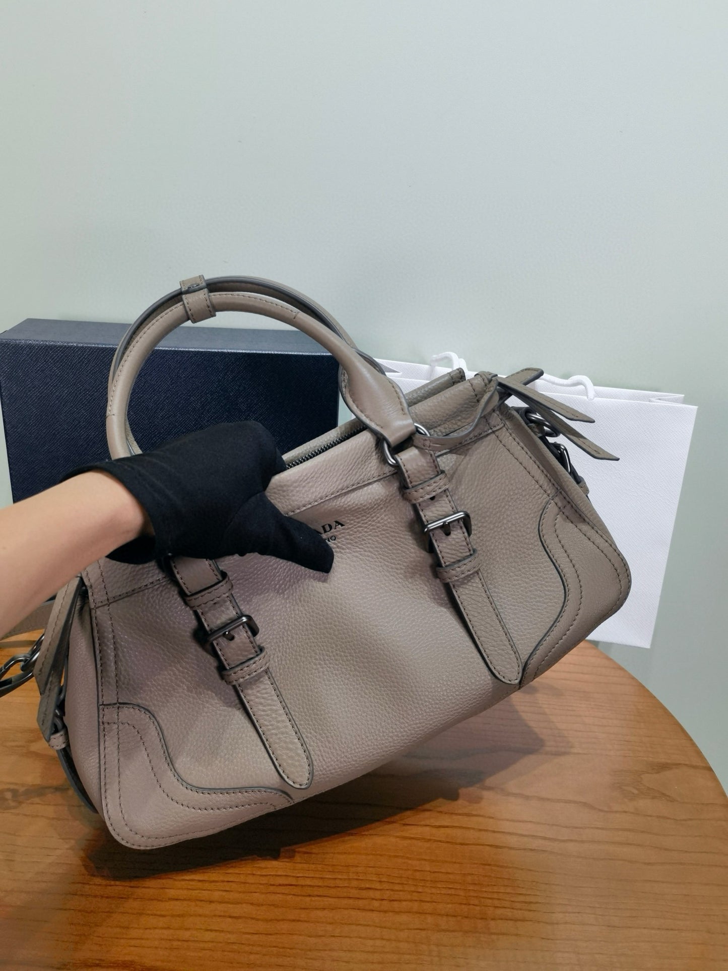 PD Bonnie Leather Tote Bag 35x22x11cm