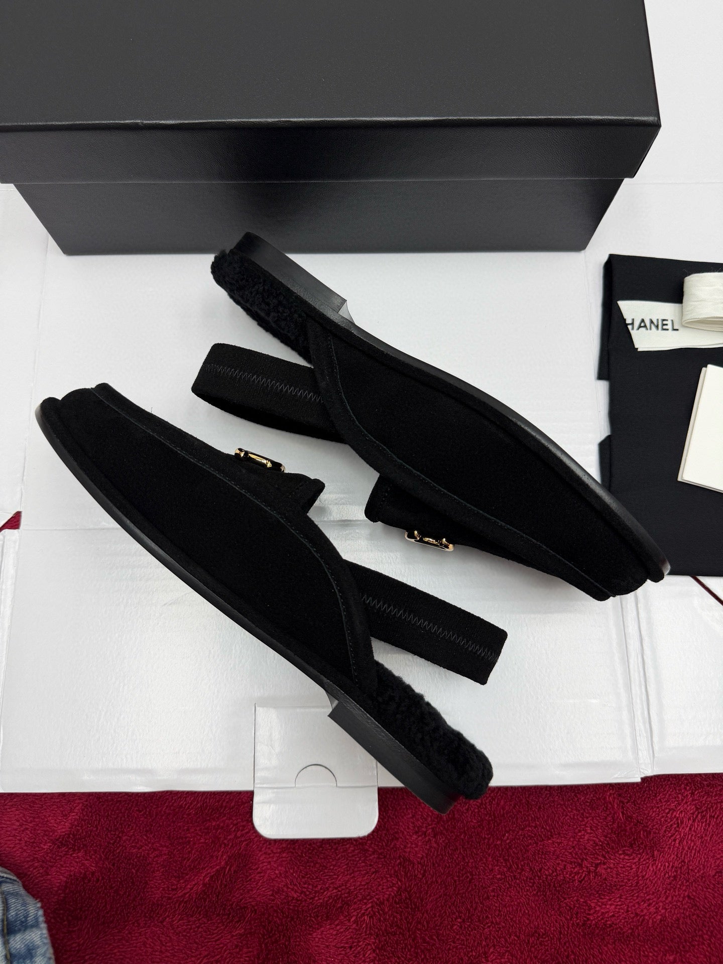 Chanel Suede Loafers