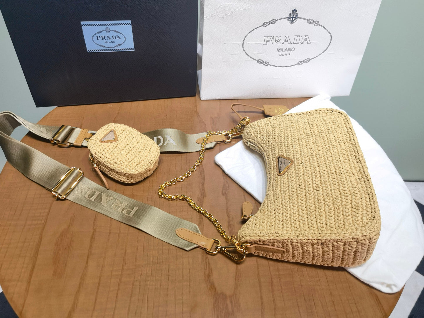 Prada 3 in 1 Cross Body Bag