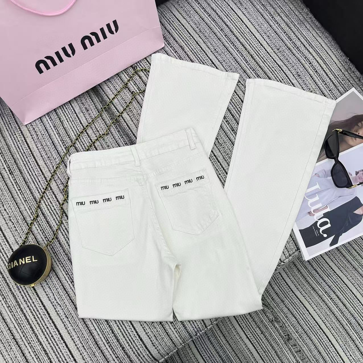Miu Miu Long Jeans