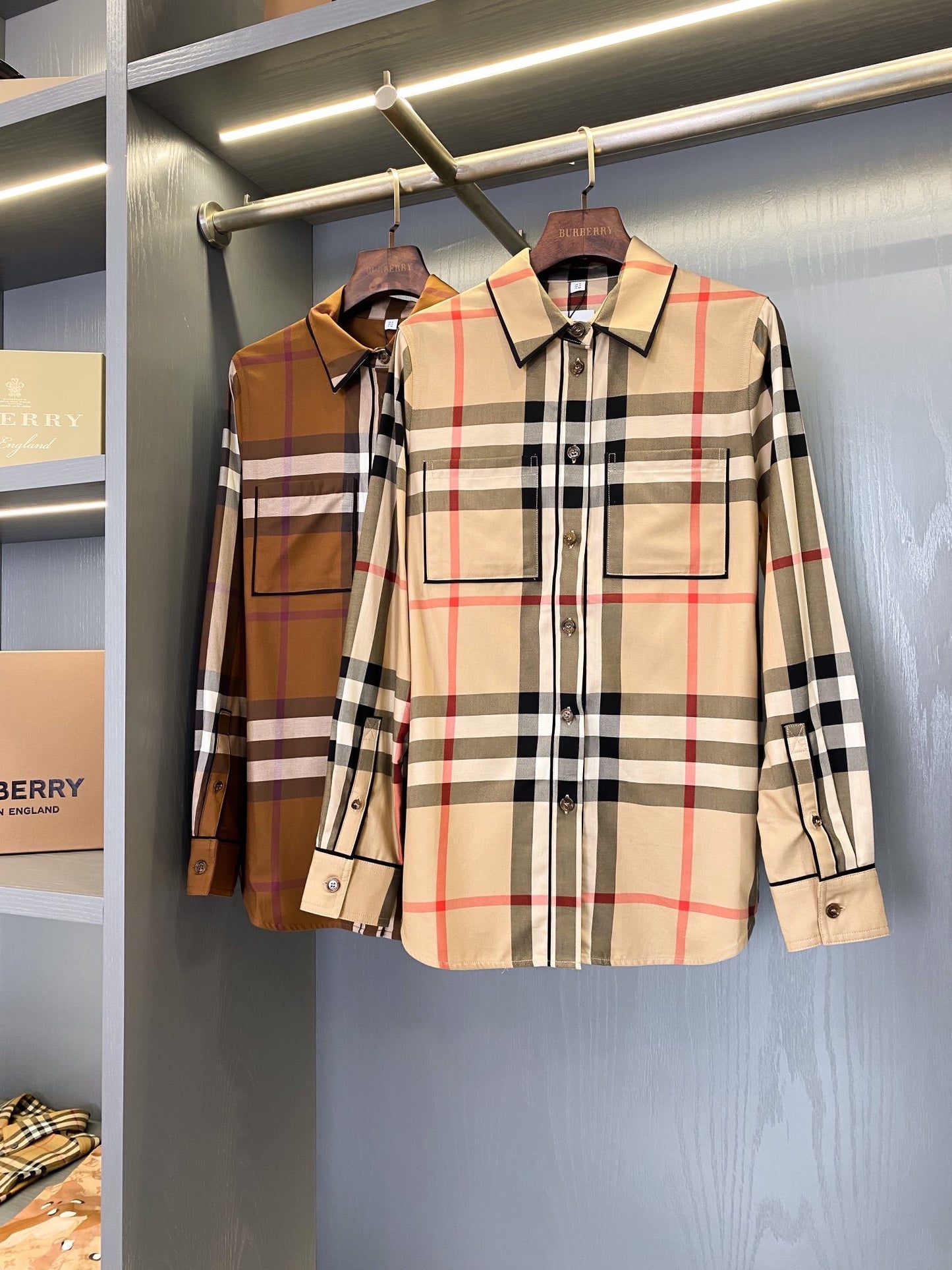 Camisa de manga larga de Burberry