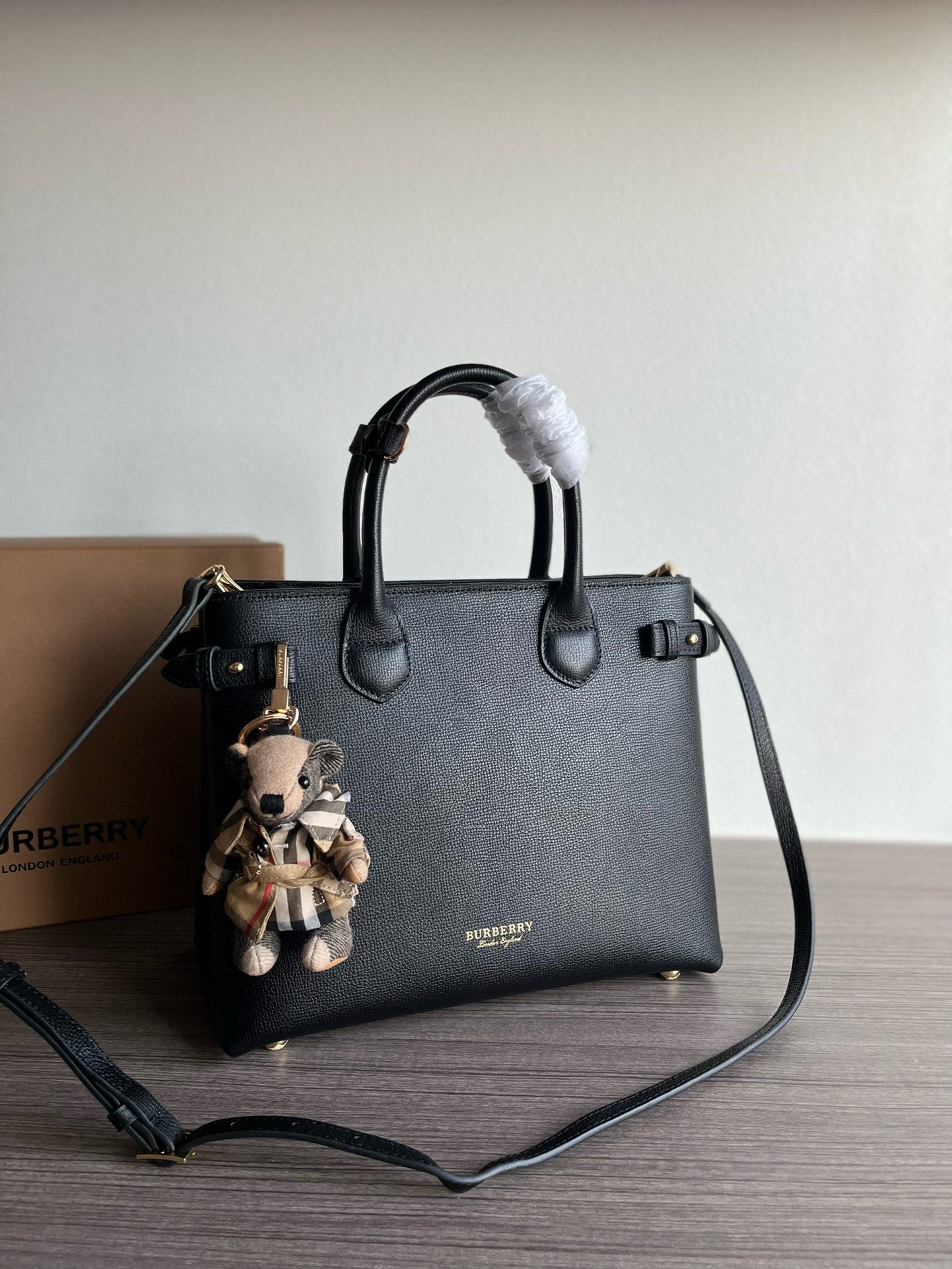 Burberry Banner Top Handle Bag