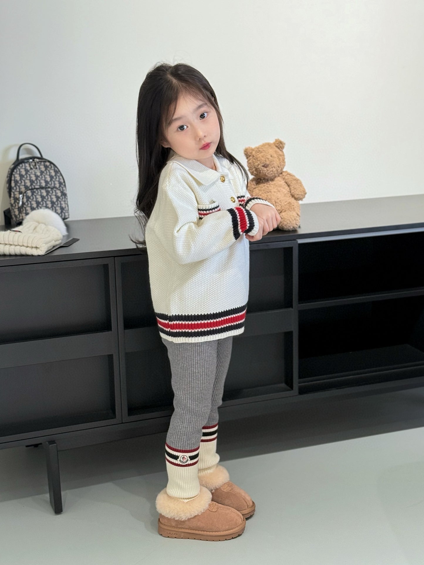 Moncler Polo/Long Pant Set