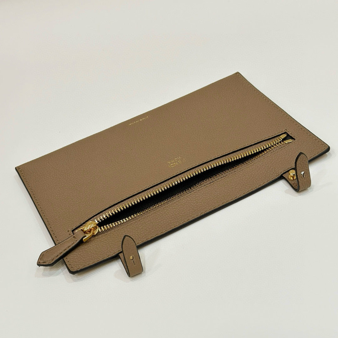 Fendi Pequin Roll Tote Bag (Medium)