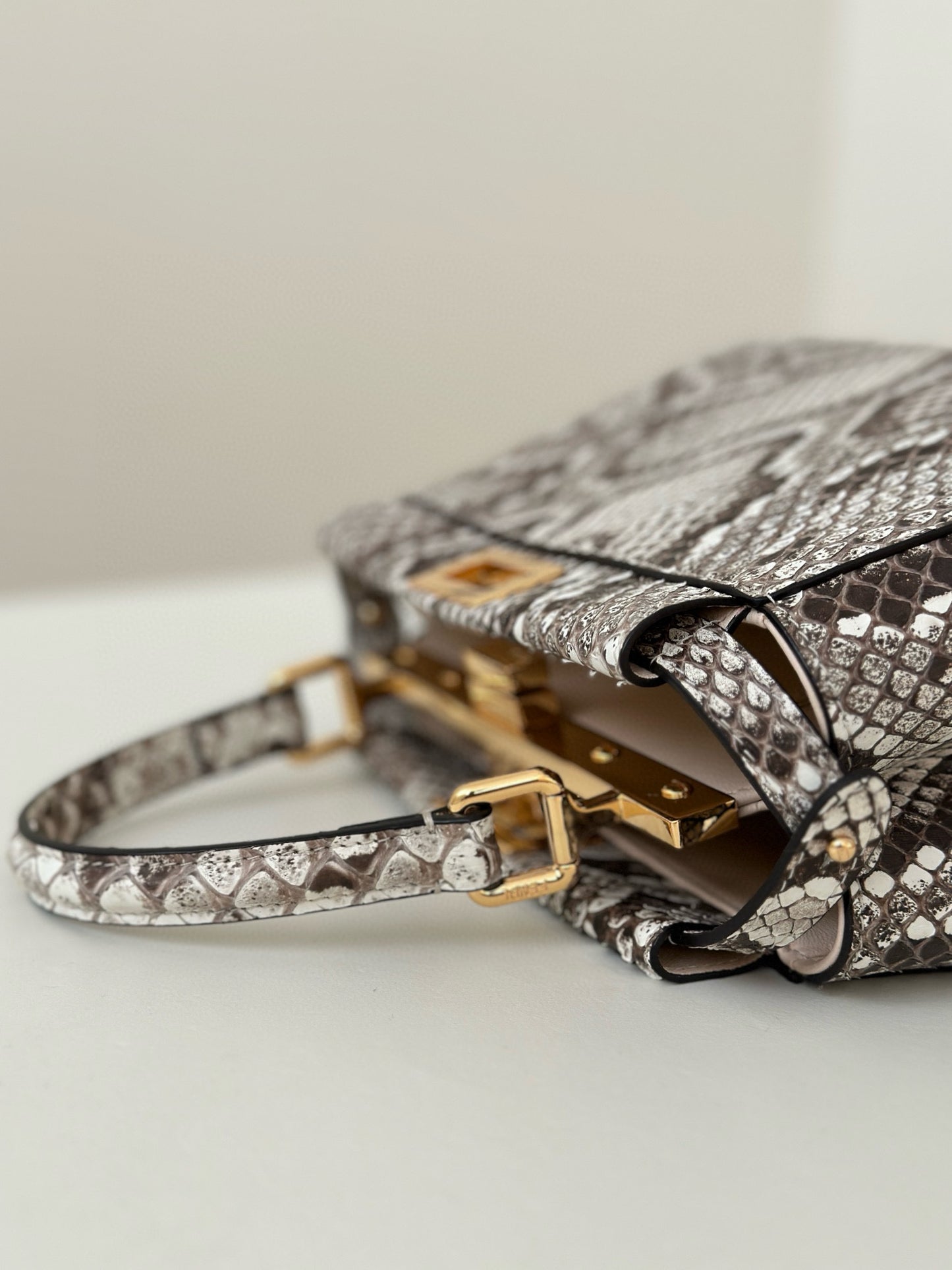 Fendi Peekaboo Bag (Python leather)