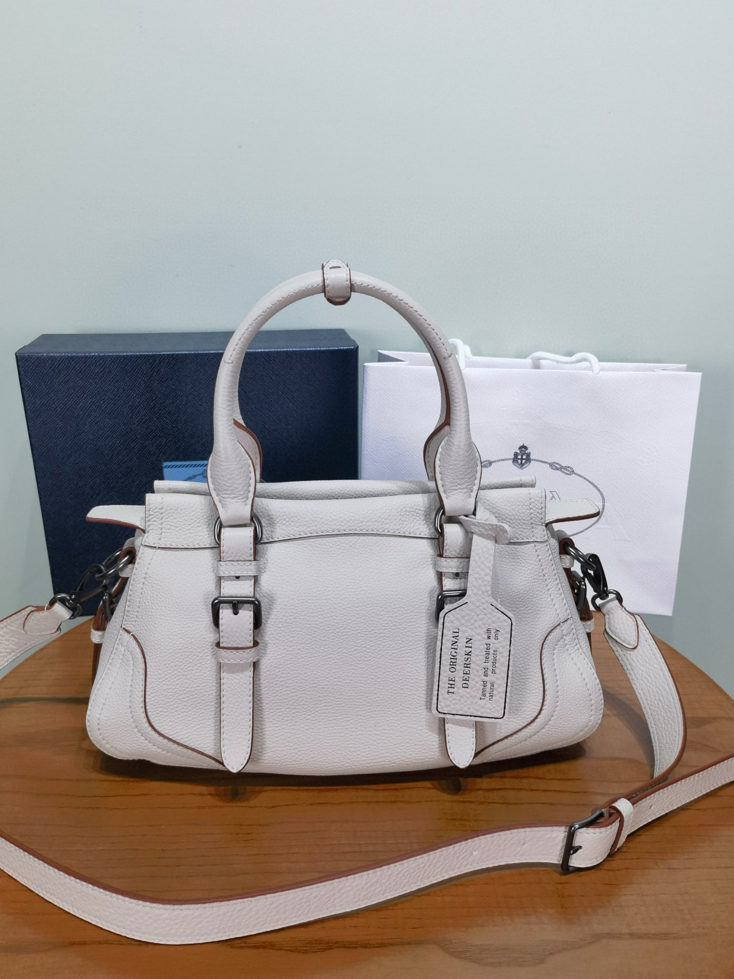PD Bonnie Leather Tote Bag 35x22x11cm