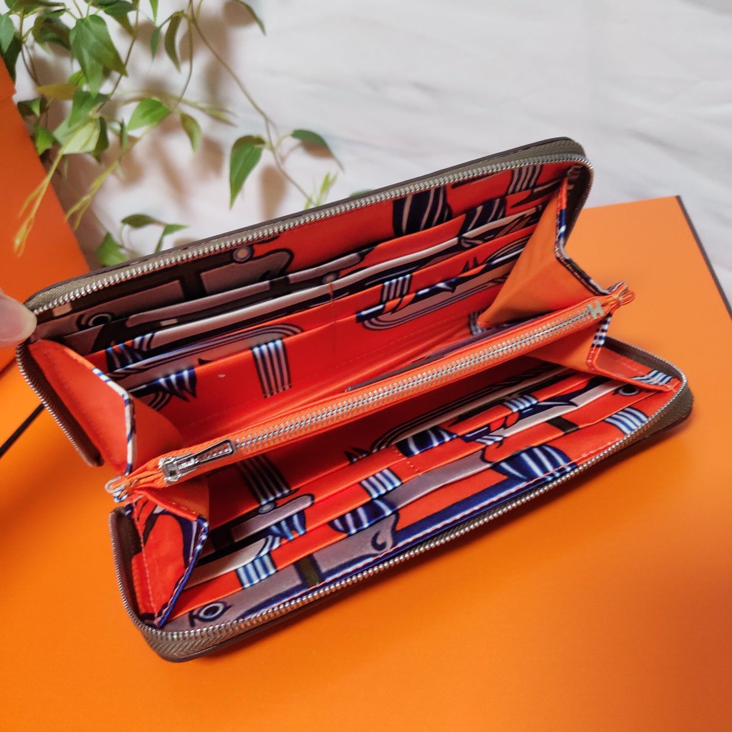 Hermes Azap Long Wallet