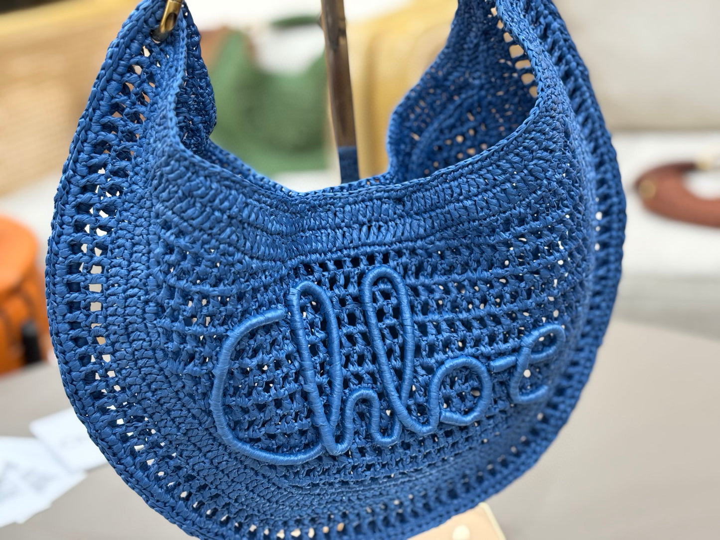 Chloe Summer Banana Hobo Bag