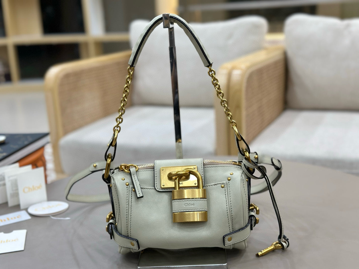 Chloe Paddington Bag(22CM*15CM*10CM)