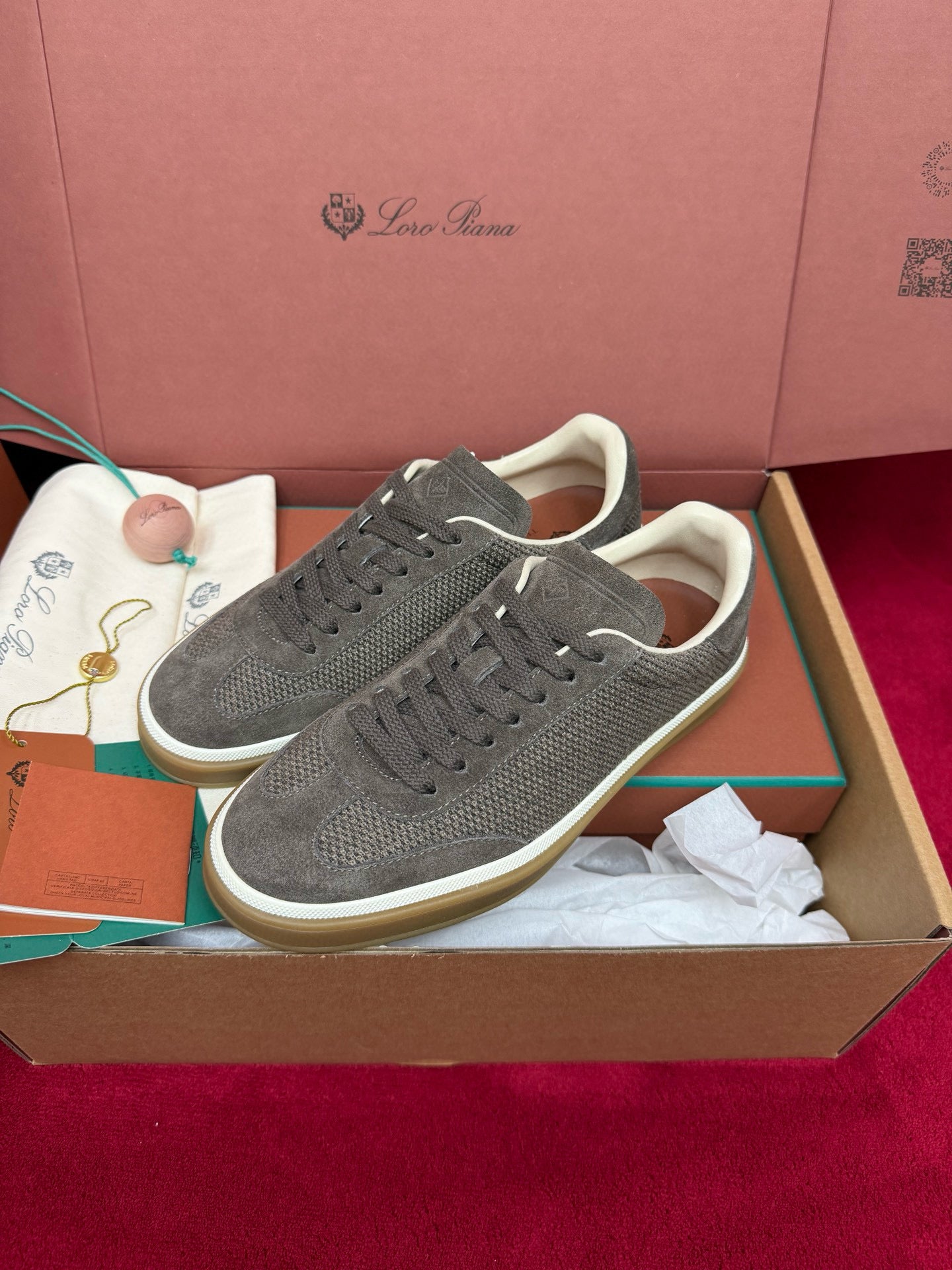 Loro Piana Tennis Walk Sneakers