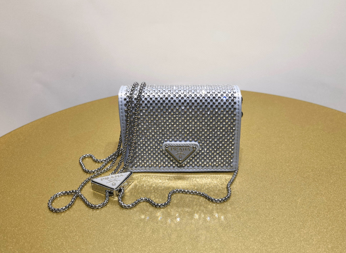 Prada Crystal Crossbody Bag