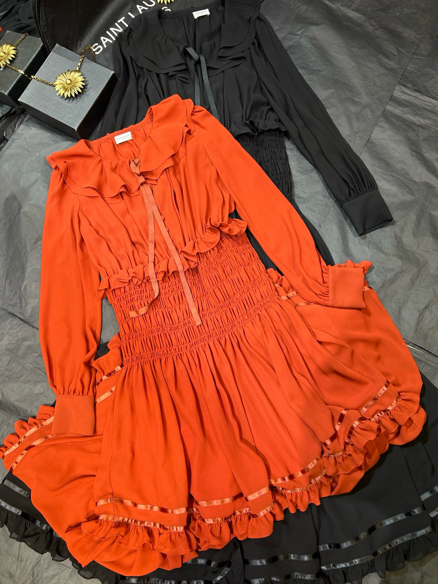 Saint Laurent Long Dress