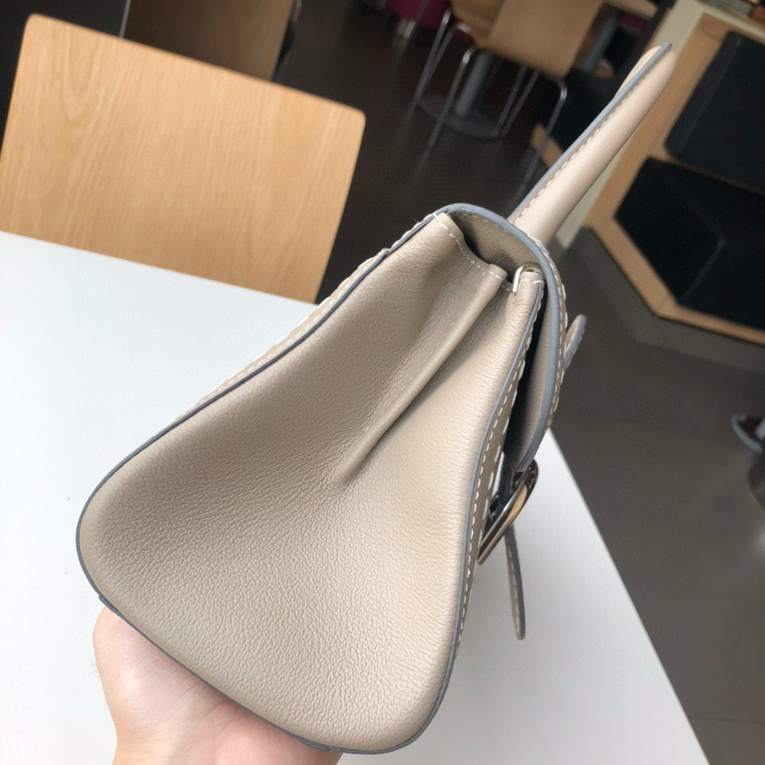 Delvaux Brillant MM Surpique Handbag