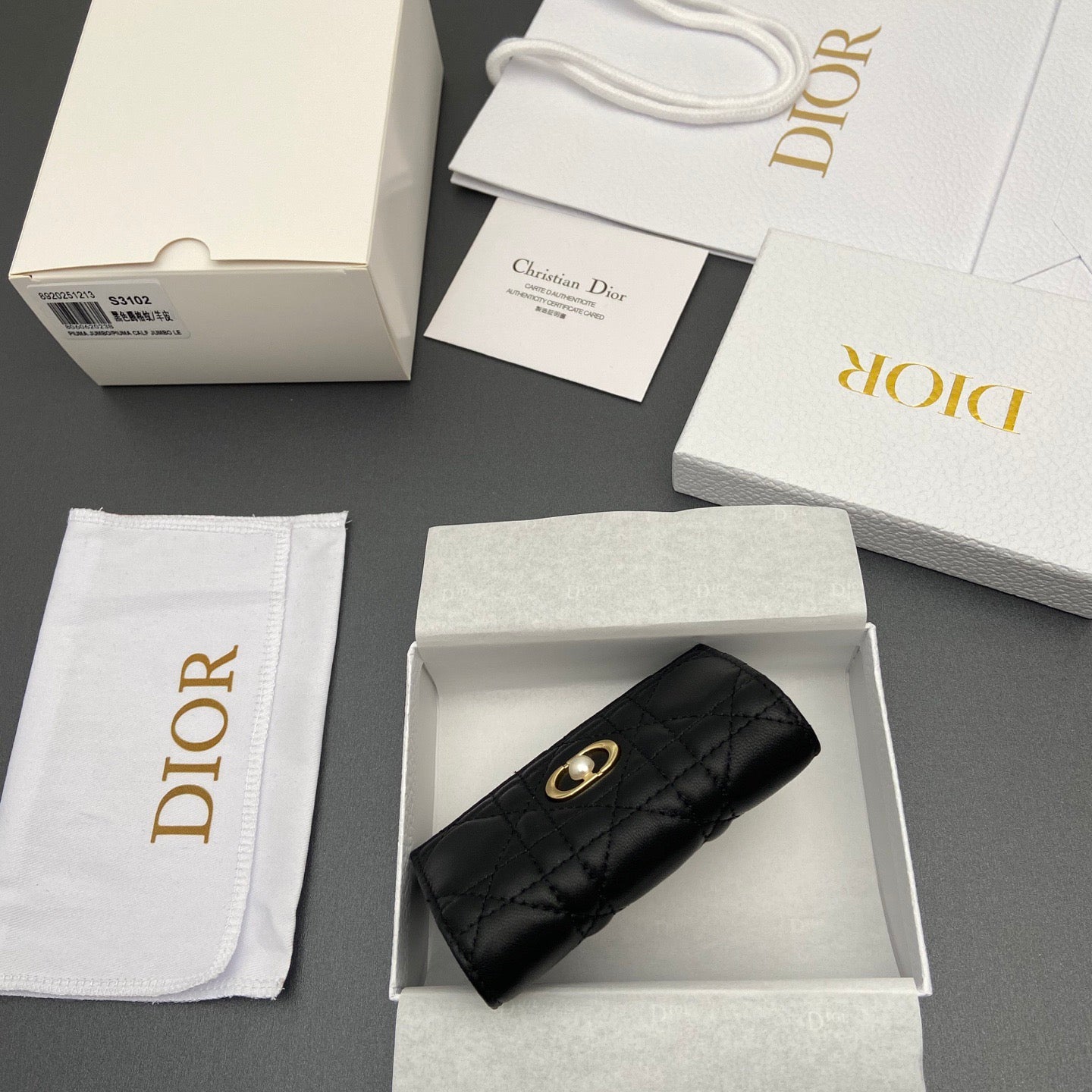 Dior Jolie Glycine Wallet