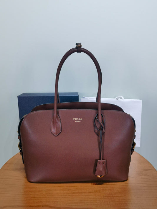 PD Large Leather Tote Bag