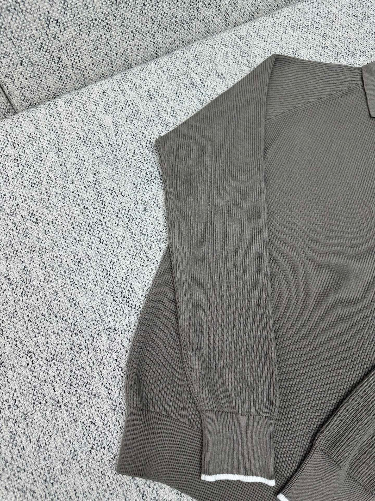 Brunello Cucinelli Long Sleeve Polo