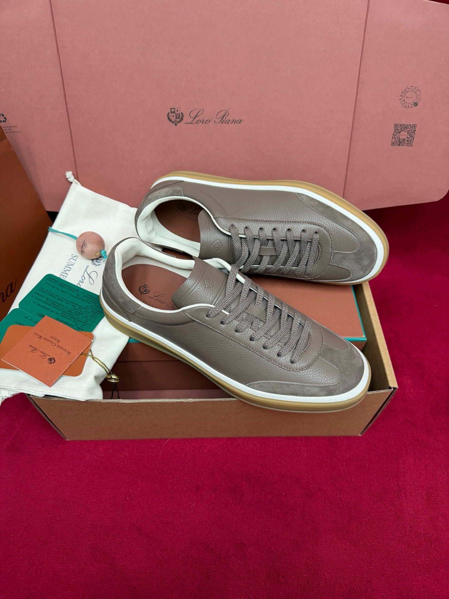 Loro Piana Tennis Walk Sneakers